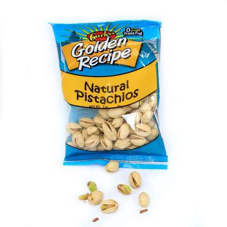 GOLDEN RECIPE Golden Recipe Natural Pistachios 2 oz., PK8 7607